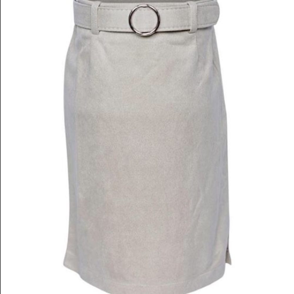 Toddler pencil skirt with belt